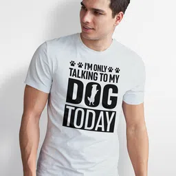 Seekbuylove Men Typography Printed Bio Finish T-shirt image 3