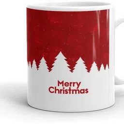 festivecraft Christmas Gift Coffee with White Pine Trees and Snow Scene – Gift for Family Ceramic Coffee Mug-picture-26