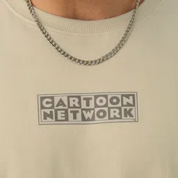 The Souled Store Men Cartoon Network Graphic Printed Pure Cotton Oversized T-shirt image 2