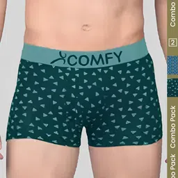 Amul Comfy Men Pack of 2 Printed Cotton Trunk-picture-11