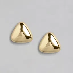 Forever New Gold-Plated Triangular Studs-picture-40