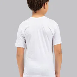 Amul Comfy Boy Pack of 7 Cotton Half Sleeve Vest image 4