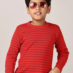 V-Mart Boys Striped Pullover Sweater-picture-47