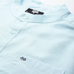 Thomas Scott Plus Size Band Collar Premium Casual Shirt image 2