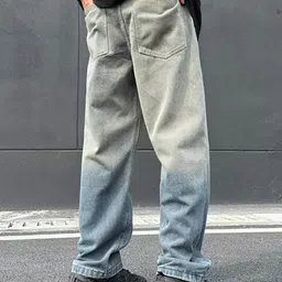 StyleCast x Revolte Men Regular Fit Light Fade Jeans image 4