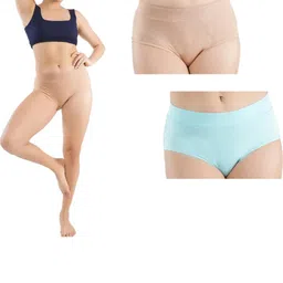 ORLIZEA Set Of 2 Cotton Blend Hipster Briefs-image-85