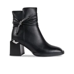 Ronnie Grey Women Block Heeled Regular Boots image 5