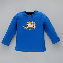 KAVEE Kids Printed Pure Cotton Applique T-shirt-picture-58