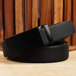 SHOPGLOBAL Unisex Textured Leather Belt-picture-15
