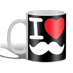 Get Fatang Black & White Printed Ceramic Glossy Mugs Set of Cups and Mugs image 4