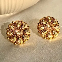 The Jewellery Tale Contemporary Studs Earrings-image-45