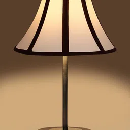 Devansh Multicoloured Colourblocked Wood Contemporary Frusturical Shaped Table Lamp-picture-17