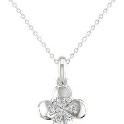 avsar Avsar BIS Hallmark AVP1134WB 14kt Cubic Zirconia White Gold Pendant-picture-11