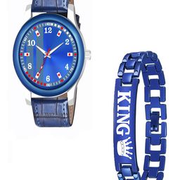 CSAMON Men Analogue Watch & Bracelet Gift Set-picture-10