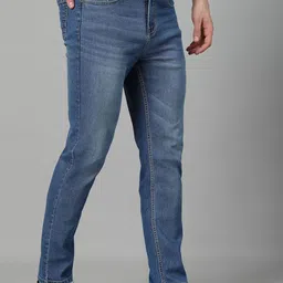 Style Quotient Men Light Fade Stretchable Jeans image 4