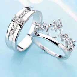 Teeragaj Set Of 2 Stone-Studded Finger Ring-picture-49