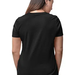 Tipsy closet Super Combed Cotton Rich Regular Fit Round Neck Half Sleeve Tshirt image 3