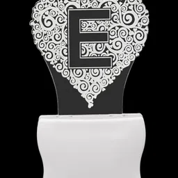 1ST TIME White & Transparent 2-Pcs 3D Illusion LED Plug Night Lamps image 3