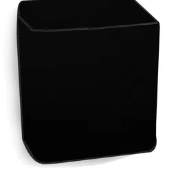 The Furnishing Tree Black Plastic Washing Machine Cover image 3