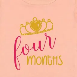 Arvesa 4 Month Baby Printed Bodysuit image 2