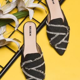 Killer Women Printed Ethnic Mules Flats-picture-7