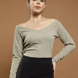 Athena Immutable Women Solid Off-Shoulder  Top-picture-41