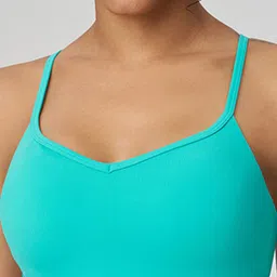 LULU & SKY Full Coverage Seamless Styled Back Sports Bra image 2