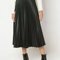 Vero Moda Women Pleated Flared Midi Skirt-picture-32