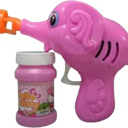 sellon1 Elephant Bubble Gun for Kids with Soap Solution (Multicolor) Pack of 1 Guns & Darts-picture-11