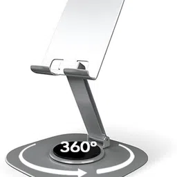 SKYCELL Rotating Metal Phone Stand, Foldable Mobile Holder with Adjustable Height Mobile Holder-picture-35