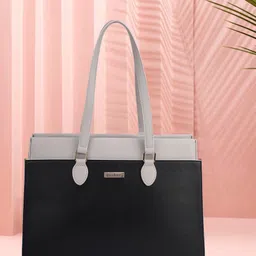 Women White, Black Shoulder Bag-image-72