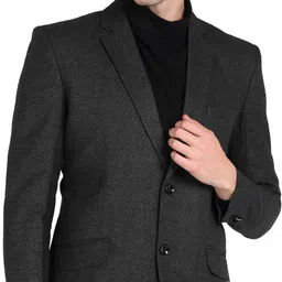 essentiele Men Solid Single Breasted Casual, Formal, Party Blazer image 4