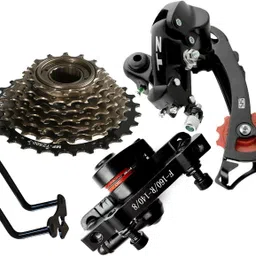 7 Speed Freewheel ,160/140 Bicycle Front Disk, Derailleur With Guard Pack Of 1 Bicycle Brake Disk-image-10