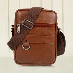 bellira Men Tan Messenger Bag-picture-24