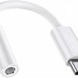 Hespa Supported I Phone 15/16 Type-C to 3.5mm Audio Jack | USB-C Headphone Adapter Phone Converter-picture-38