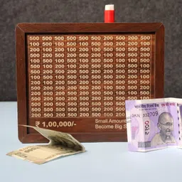 romj Piggy Bank, Money Saving Box, 100000 Rupees Coin Box For Adults Coin Bank image 3