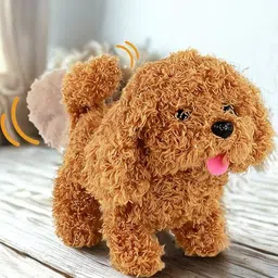 plushvibe Walking Dog & Jumping Dog Barking Dog Soft Toy Kids Perfect Gift for Children-picture-17