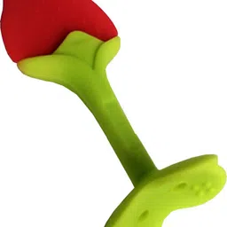 rshopway Fruit Shape Silicone Teethers Soft Stick Chews Nibbler for Baby Dental Care Teether image 2