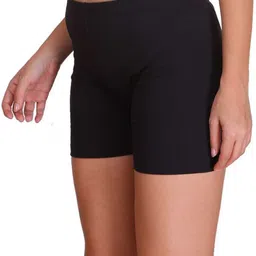 arsheen adore Pack of 2 Solid Women Black Cycling Shorts image 2