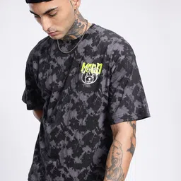 glitchez Street Savvy Dyed Relaxed T-shirt-image-69