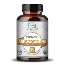 Just Jaivik Organic Ashwagandha Tablets - 90 Tablets-picture-20