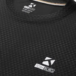 TOM BURG Men Geometric Printed Regular Fit T-shirt image 5