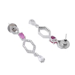 Yellow Chimes Silver-Plated Jewellery Set image 3