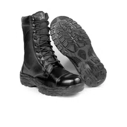 Bxxy Men Textured Leather Army Boots image 2