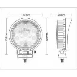 Auto Pearl Round Shaped Fog Light Compatible For Bajaj Avenger Street 220 image 4