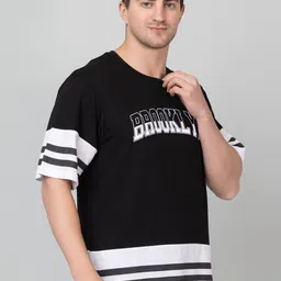 PYRO SPIRIT Men Typography Printed Applique T-shirt image 5