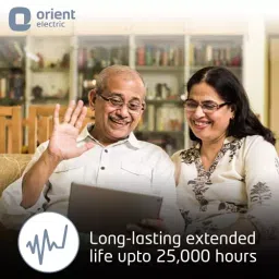 Orient 12 W Inverter Emergency Led Bulb Cool White (Pack of 4) image 3