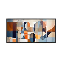 999Store Brown & Blue 1 Piece Canvas Other Wall Paintings image 3