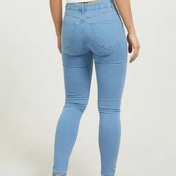 ALCOTT Women Skinny Fit High-Rise Stretchable Jeans image 2
