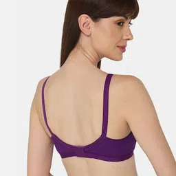 NAIDU HALL Pack of 3 Full Coverage Non Padded Everyday Cotton Bra With All Day Comfort image 5